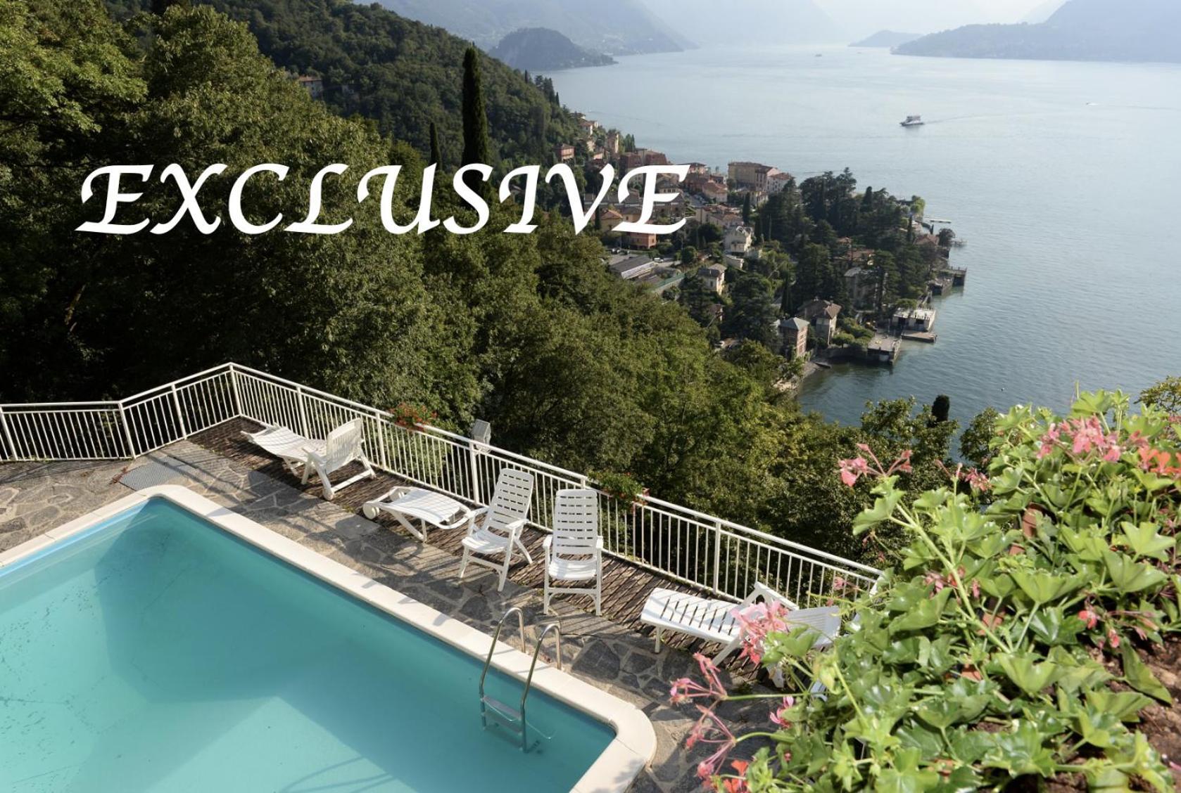 Miralago Stunning View Over Varenna Perledo Exterior photo